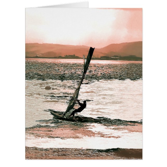 CARTE DE PLANCHE À VOILE (Devant)