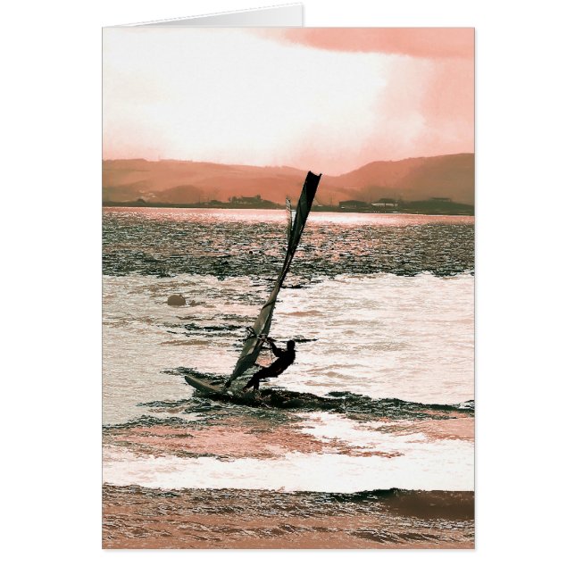 CARTE DE PLANCHE À VOILE (Devant)
