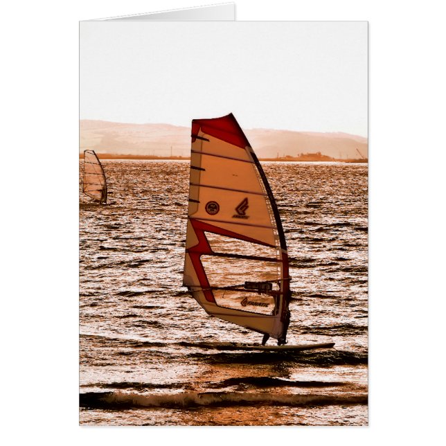 CARTE DE PLANCHE À VOILE (Devant)