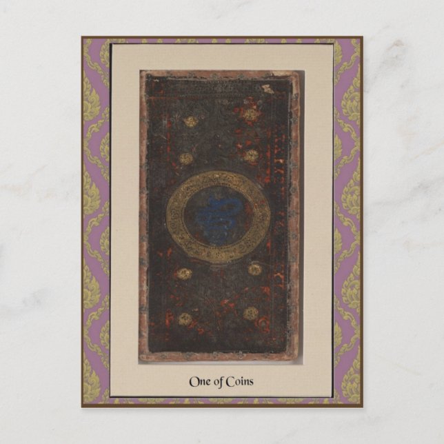Carte de plate-forme de tarot de Visconti - circa (Devant)