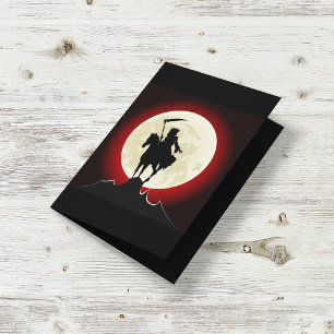 Carte de Pleine lune de la faucheuse Grim
