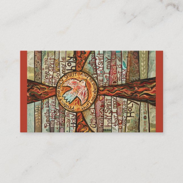 Carte de poche Prière à l'Esprit Saint (Devant)