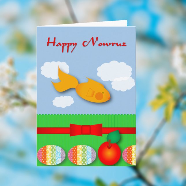 Carte de poisson d'or Nowruz (Créateur téléchargé)