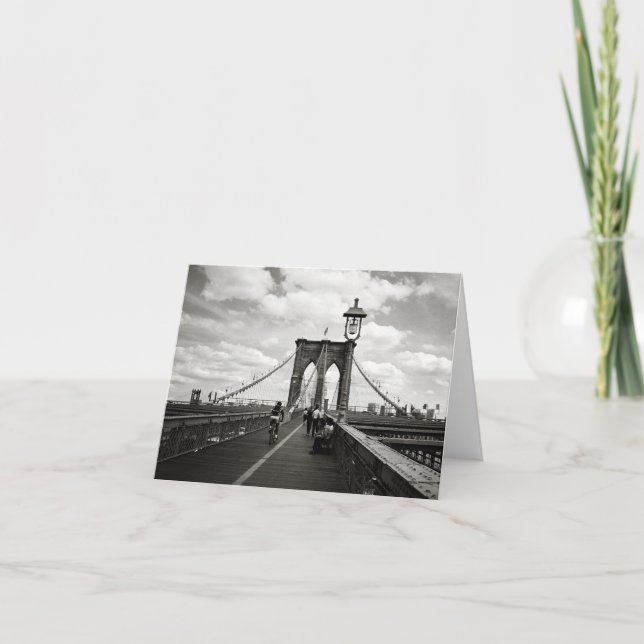 Carte de pont de Brooklyn (Devant)