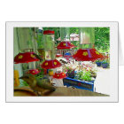 Carte de porche de colibri