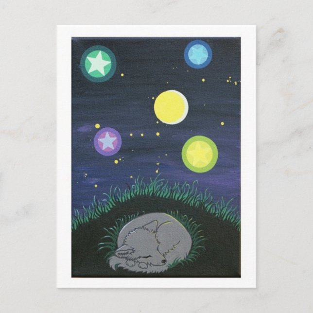 carte de poste d'art pour petits (Devant)