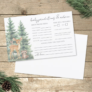 Carte de prédictions de conseils pour bébé pour l'