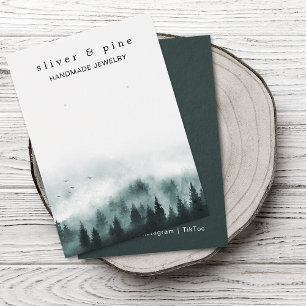 Carte de présentation de boucles d'oreilles Montag