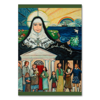 Carte de prière Catherine McAuley, fondatrice de M