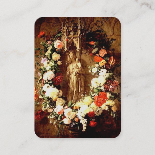 Carte de prière catholique Memorare (Devant)