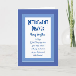 Carte de prière Christian Retirement