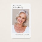 Carte de prière commémorative pour toujours dans n