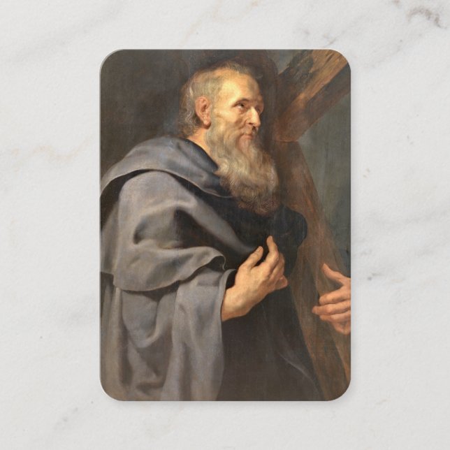 Carte de prière de l'apôtre saint Philippe (Devant)
