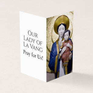 Carte de prière de Notre-Dame de La Vang