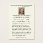 Carte de prière funéraire catholique MONT CARMEL