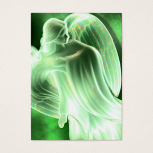 Carte de prière Green Angel