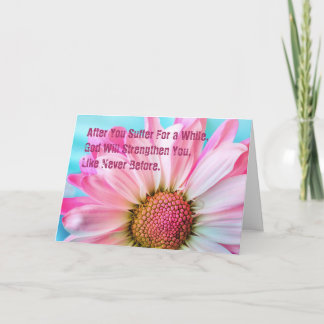 Carte de prière prophétique pour le renforcement