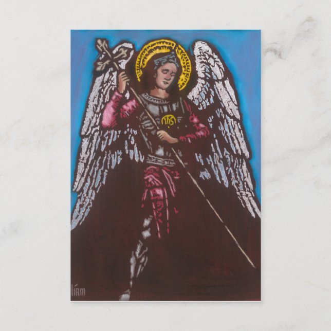 Carte de prière St. Michael l'Archange (Devant)