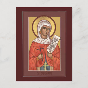 Carte de prière St. Paraskeva
