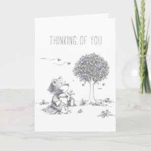 Carte de printemps Lil Wolf