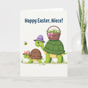 Carte de printemps Tortoise Joy