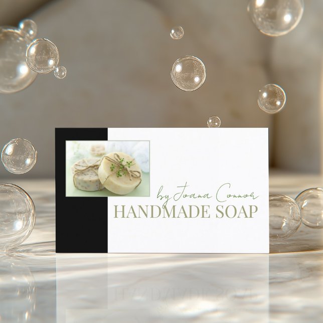 Carte de production de savon bio naturel (Perfect for business)
