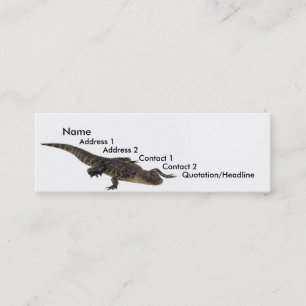 Carte de profil Alligator