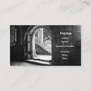 Carte de profil Architect