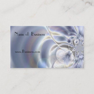 Carte de profil Business Silver Foil Pearl 2