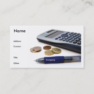 Carte de profil comptable I