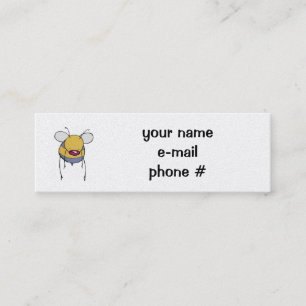 carte de profil d'abeille