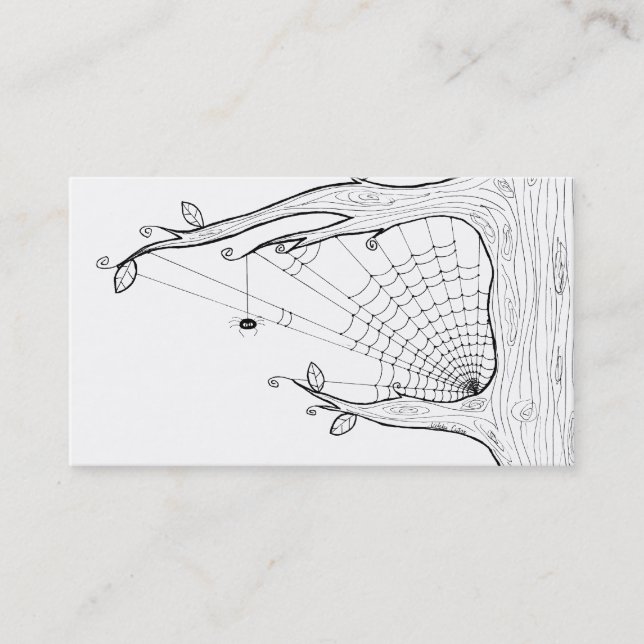 Carte de profil d'arbre d'araignée (Devant)