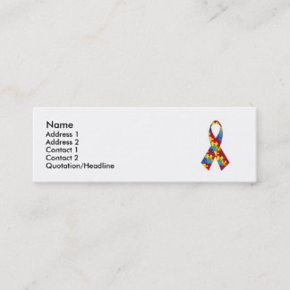 Carte de profil d'autisme