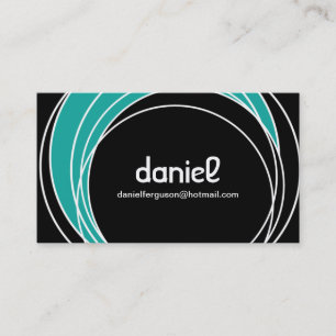 Carte de profil de hanche - carte de visite