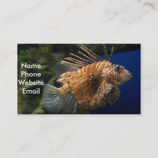 Carte de profil de Lionfish
