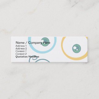 Carte de profil de moustache