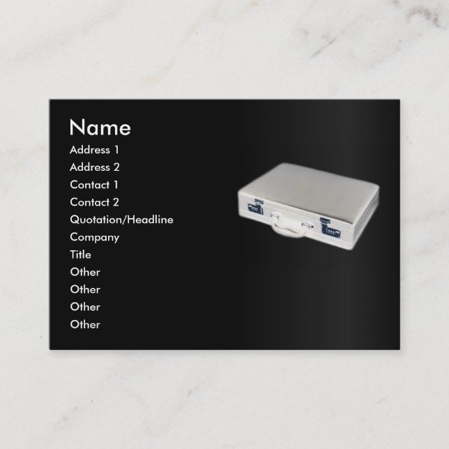 Carte de profil de porte-documents (Devant)