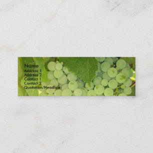 Carte de profil de raisins