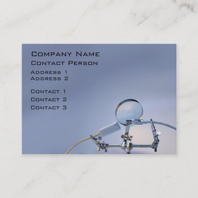 Carte de profil de réparation d'ordinateur (Devant)