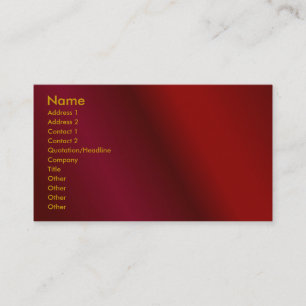 Carte de profil de rouge de cerise