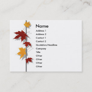 Carte de profil de saison