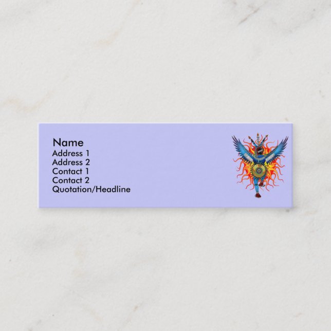 Carte de profil de Sundancer (Devant)