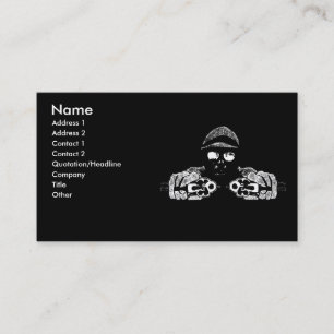 Carte de profil de tireur