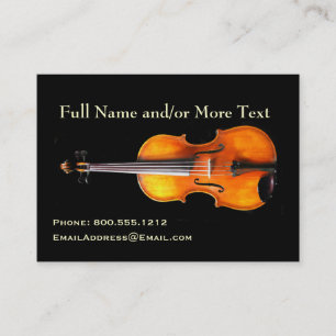 Carte de profil de violon/alto par Leslie Harlow