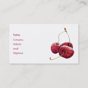 Carte de profil des trois cerises