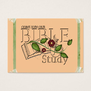 Carte de profil d'étude de bible