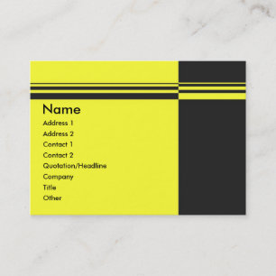 Carte de profil Elegant Stripes