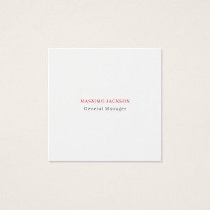 Carte de profil exclusive unique gris blanc rouge