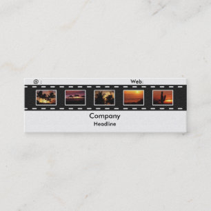 Carte de profil Filmstrip