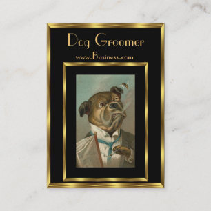 Carte de profil Groomers à chiens Vintages 2
